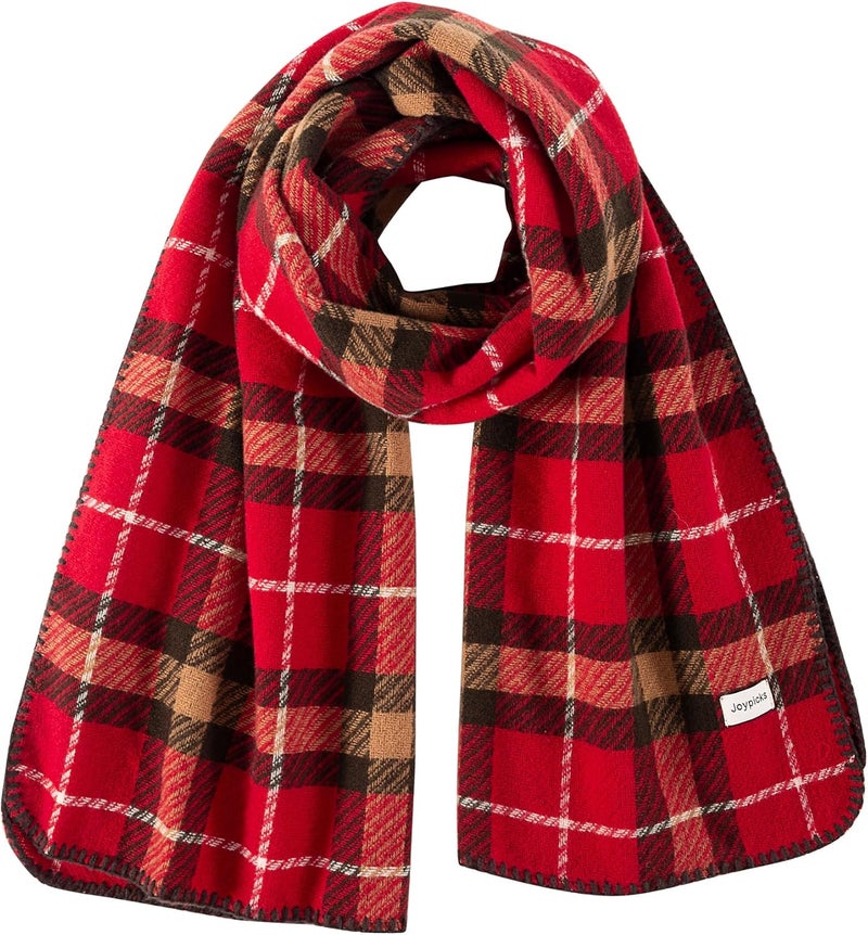 JOYPICKS Women's Long Knit Scarf Winter Chunky Scarfs Warm Big Wrap Thick Winter Fashion Scarves for Outdoor Men & Women - Image 2